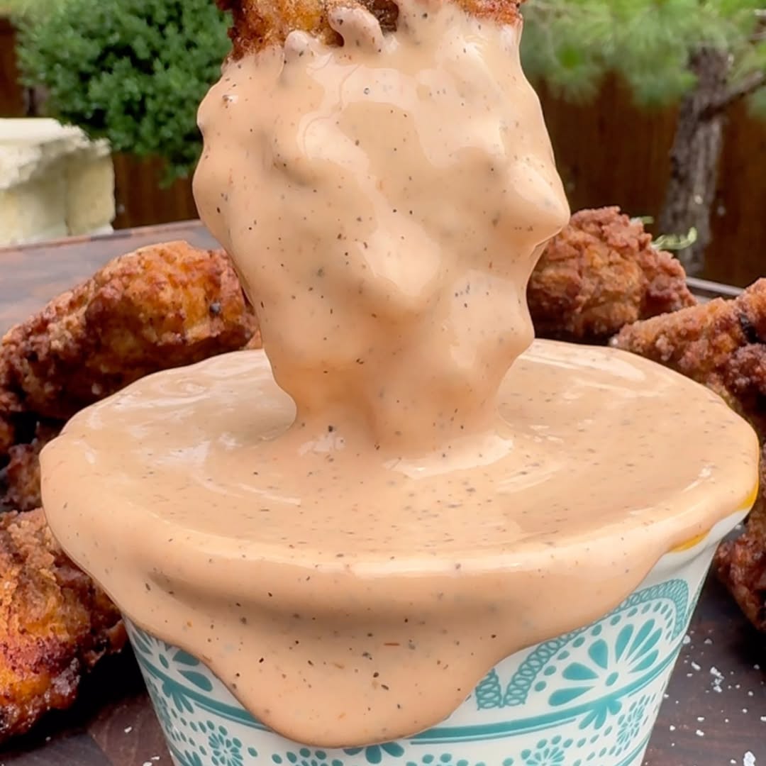 Raising Cane’s Sauce with Crispy Chicken Tenders