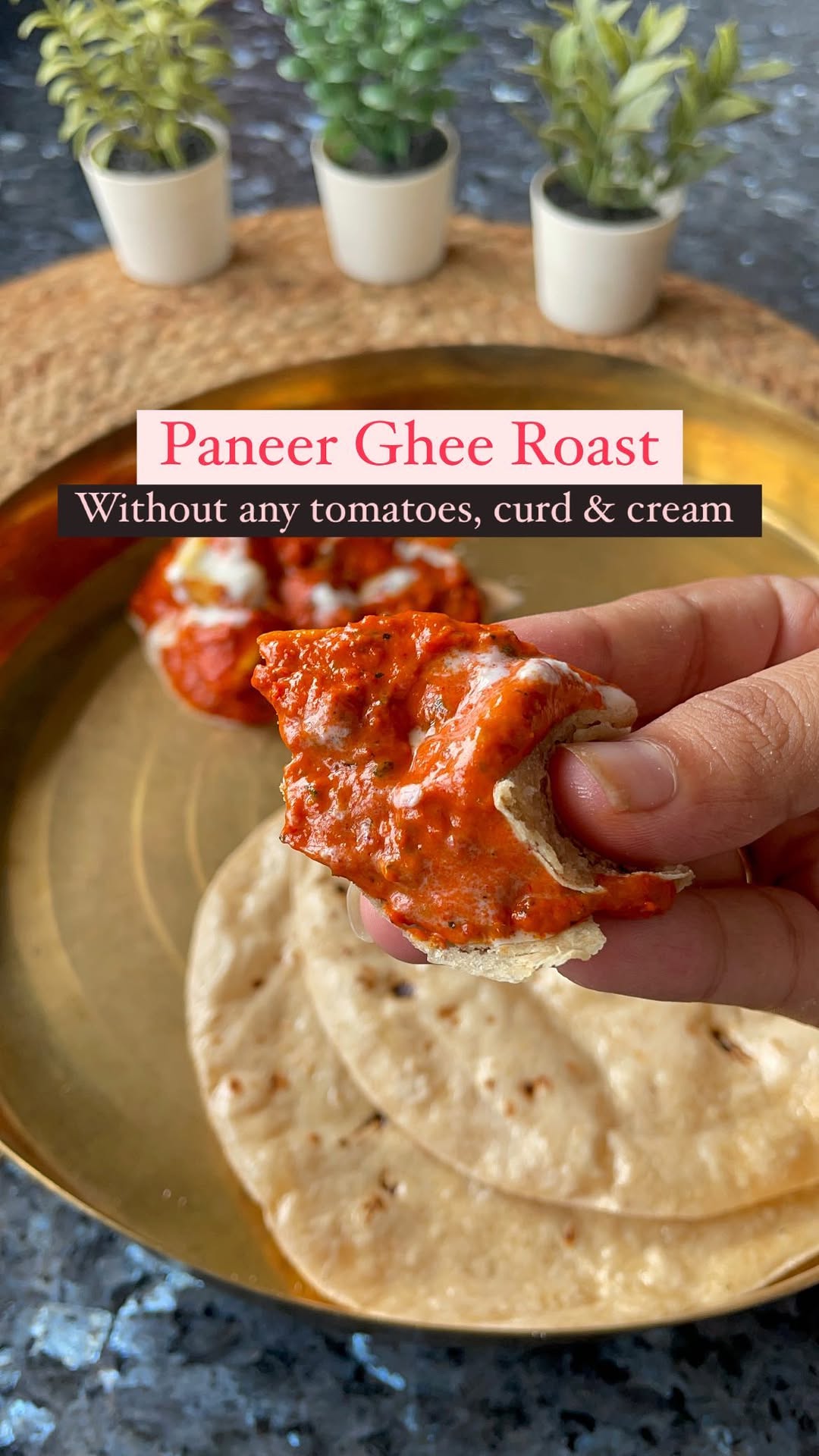 Paneer Ghee Roast