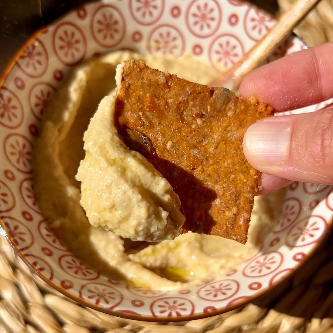 Homemade Tomato & Emmental Crackers