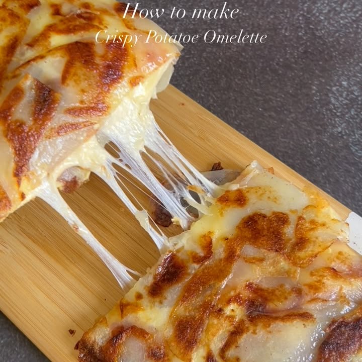Crispy Potato Omelet