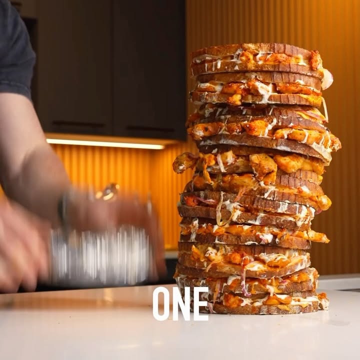 Healthy Buffalo Chicken Ranch Paninis