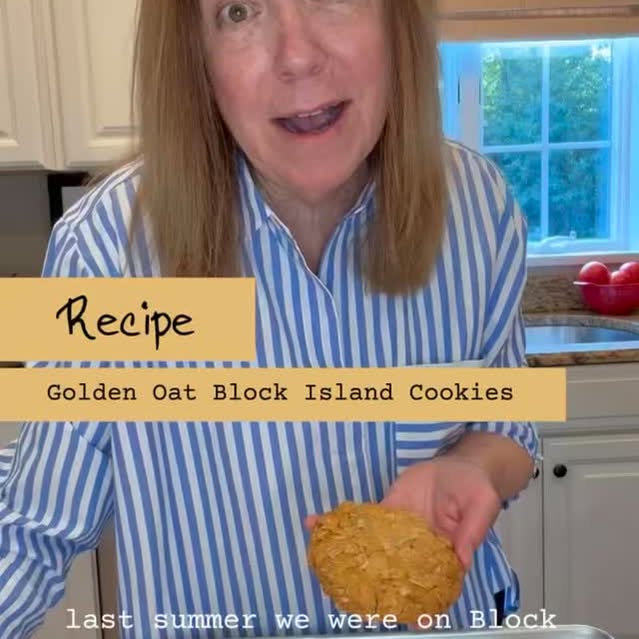 Golden Oat Block Island Cookies