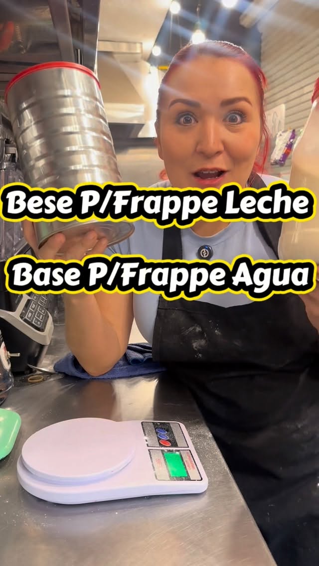 Base for Water and Milk Frappés