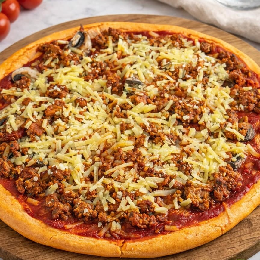 Red Lentil Pizza