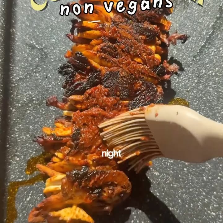 Shredded Oyster Mushroom & Tofu Kebabs