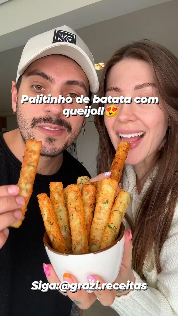 Potato Sticks with Cheese