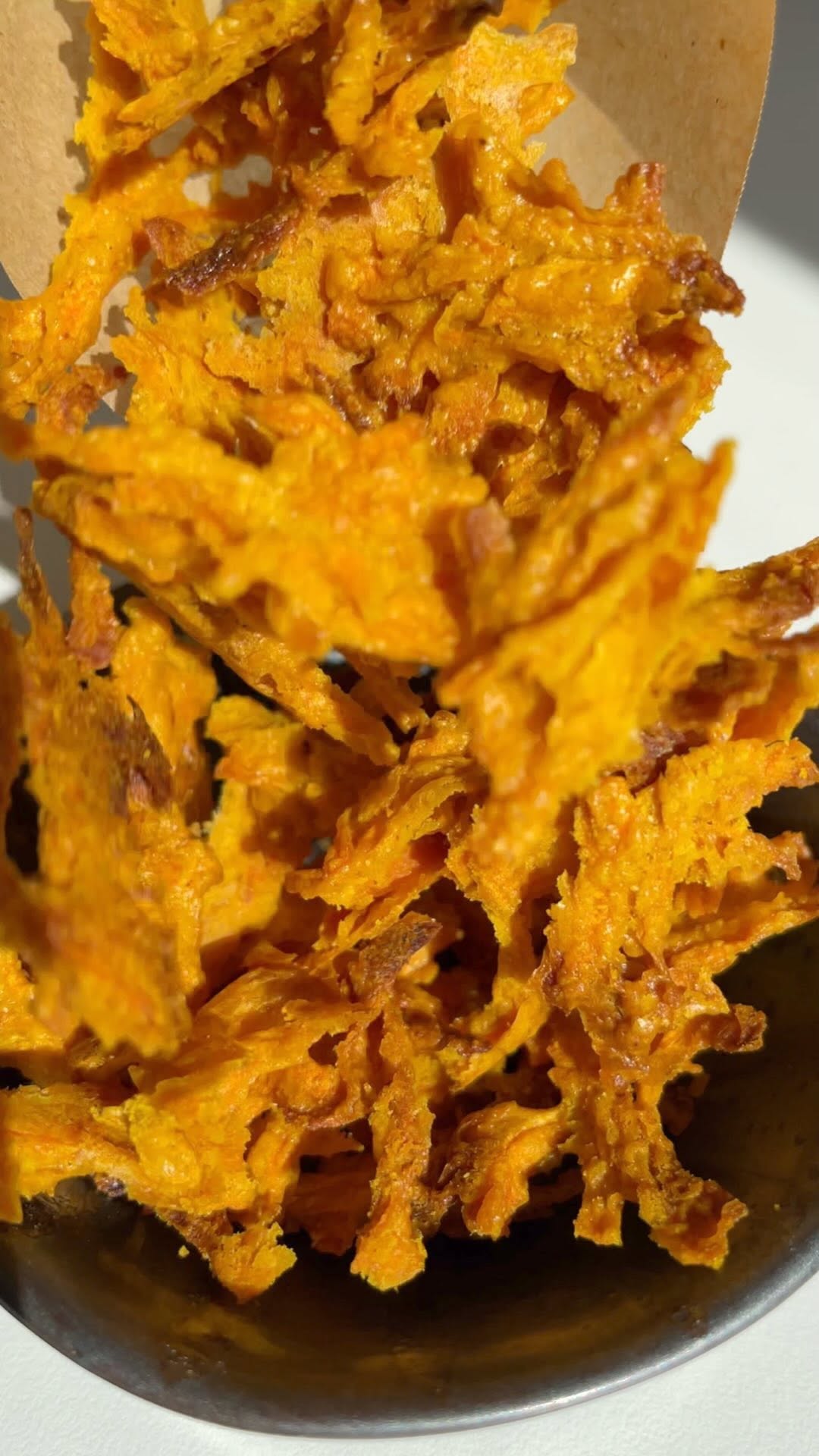 Crunchy + Spicy Carrot Snack