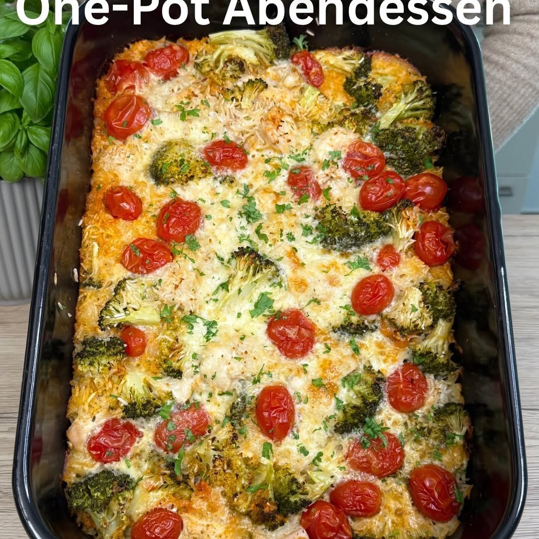One Pot Chicken Pesto Rice Bake