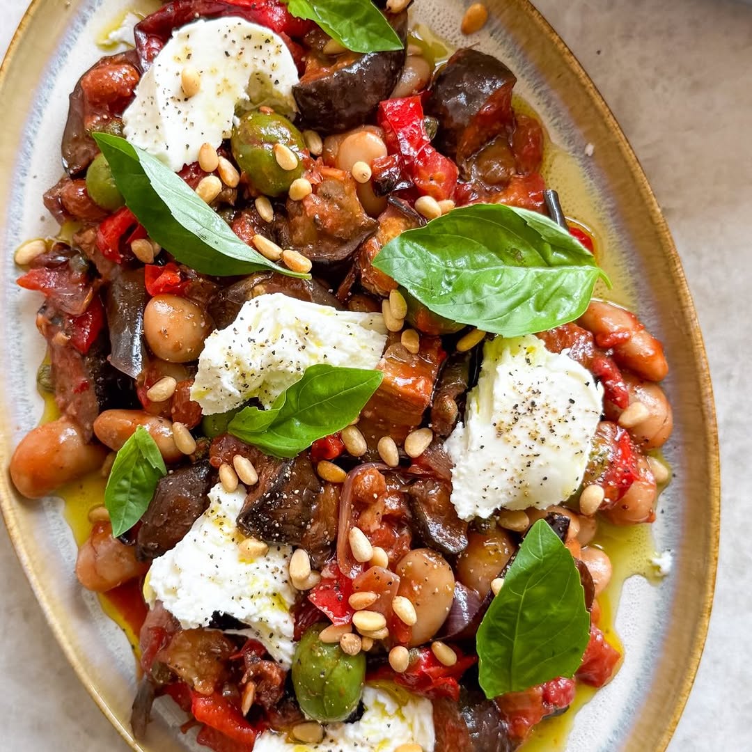 Slow Roasted Caponata Butterbeans
