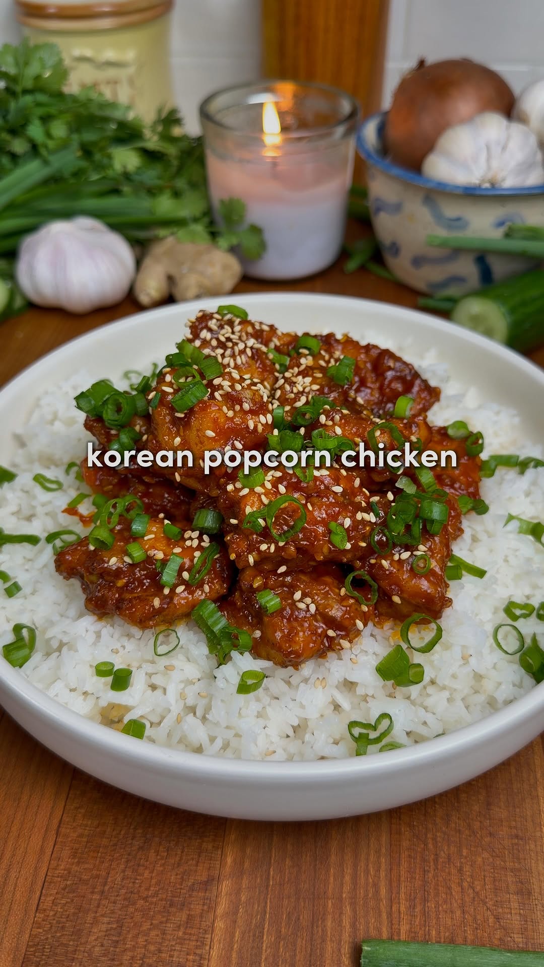 Korean Popcorn Chicken