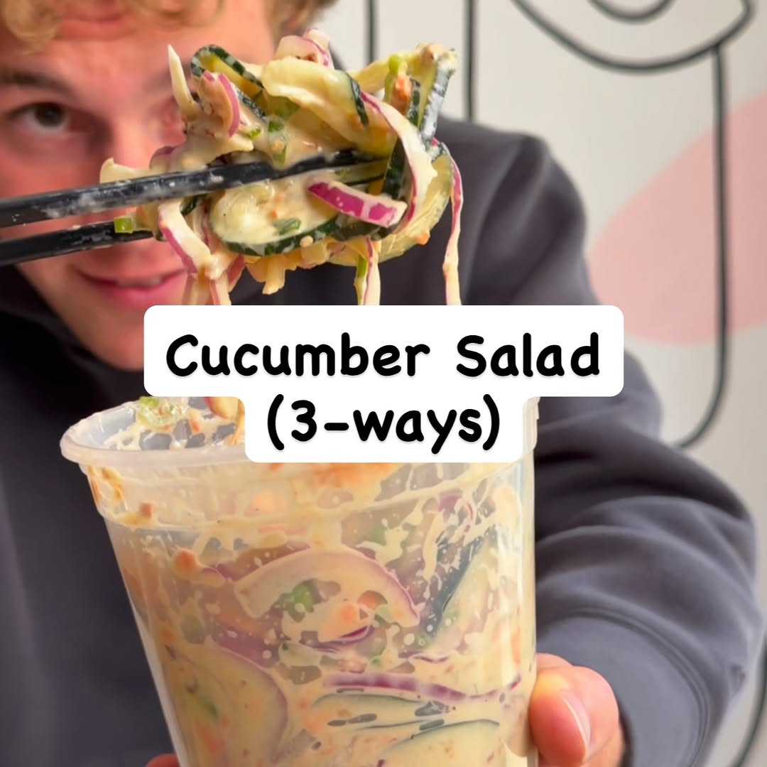 Cucumber Salmon Roll Salad