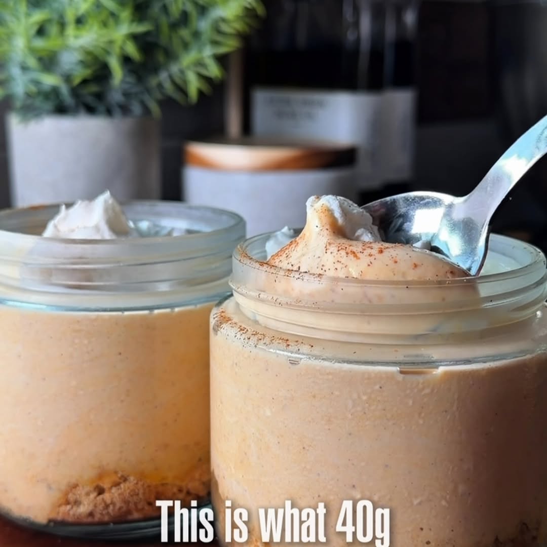 Pumpkin Pie Protein Cheesecake Bowl
