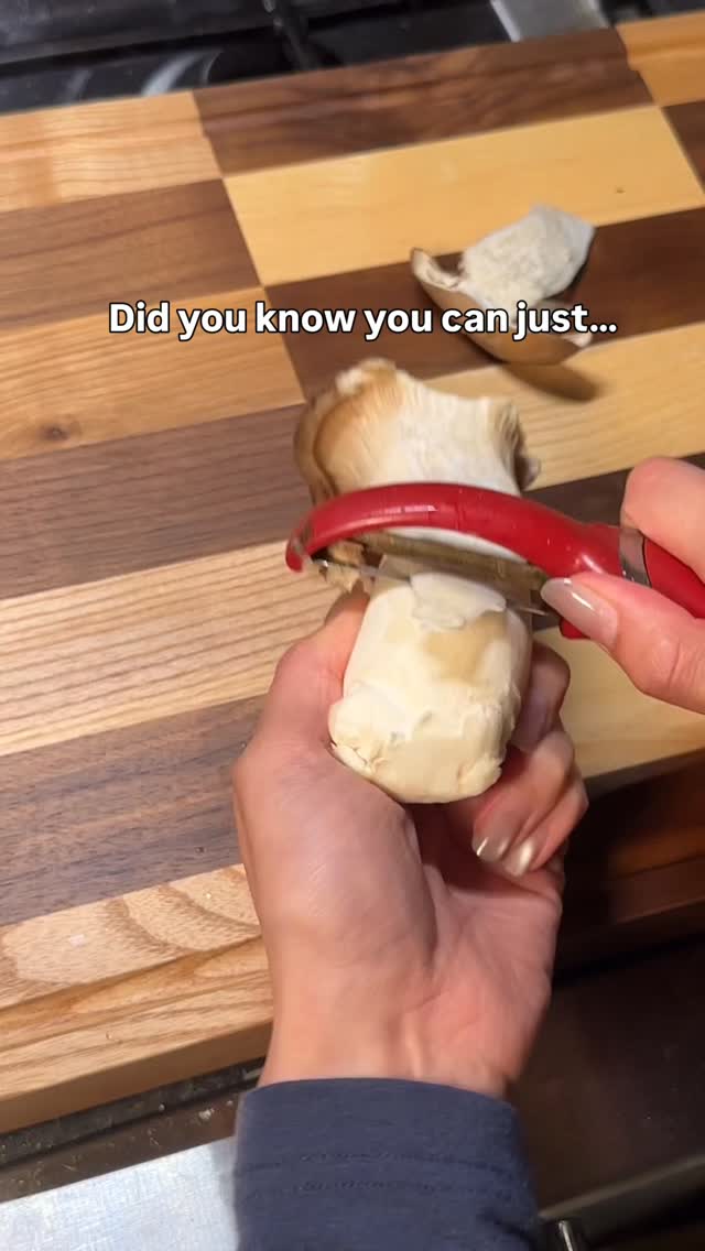 King Oyster Mushroom Skewers