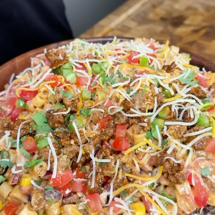 Creamy Taco Pasta Salad