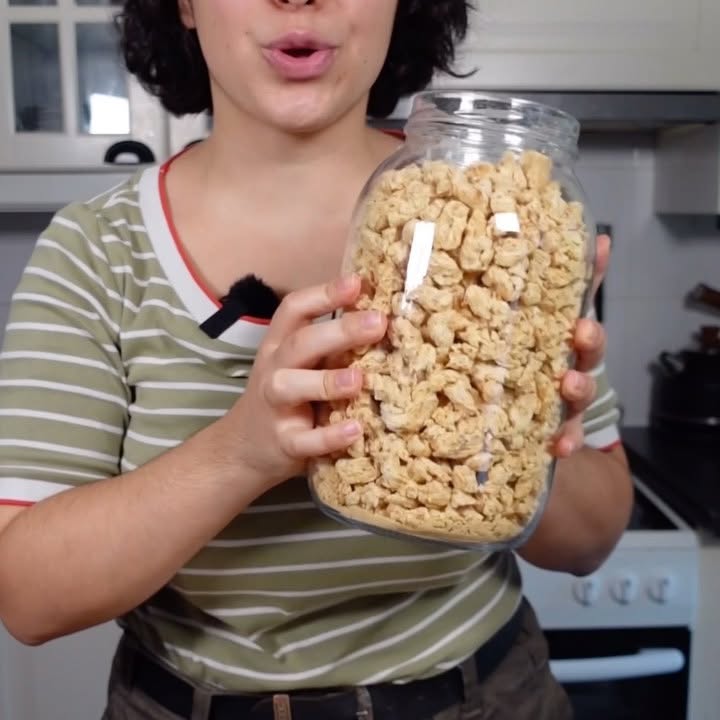 Pea Protein Peanut Butter Style Dish