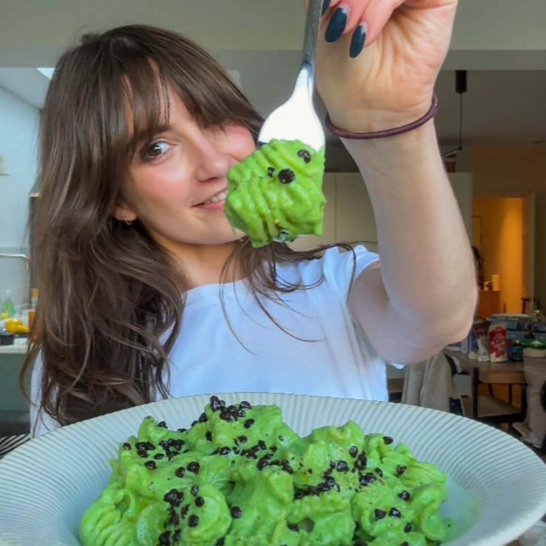 Creamy Wild Garlic & Pea Pasta