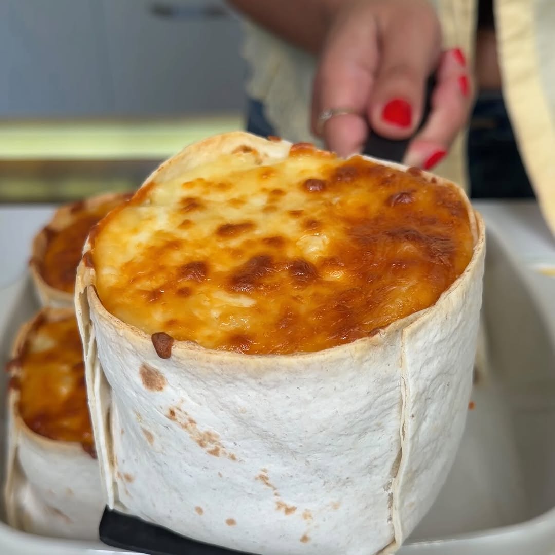 Chicken & Potato Lavash Cups