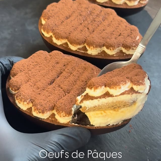 Easter Tiramisu Eggs