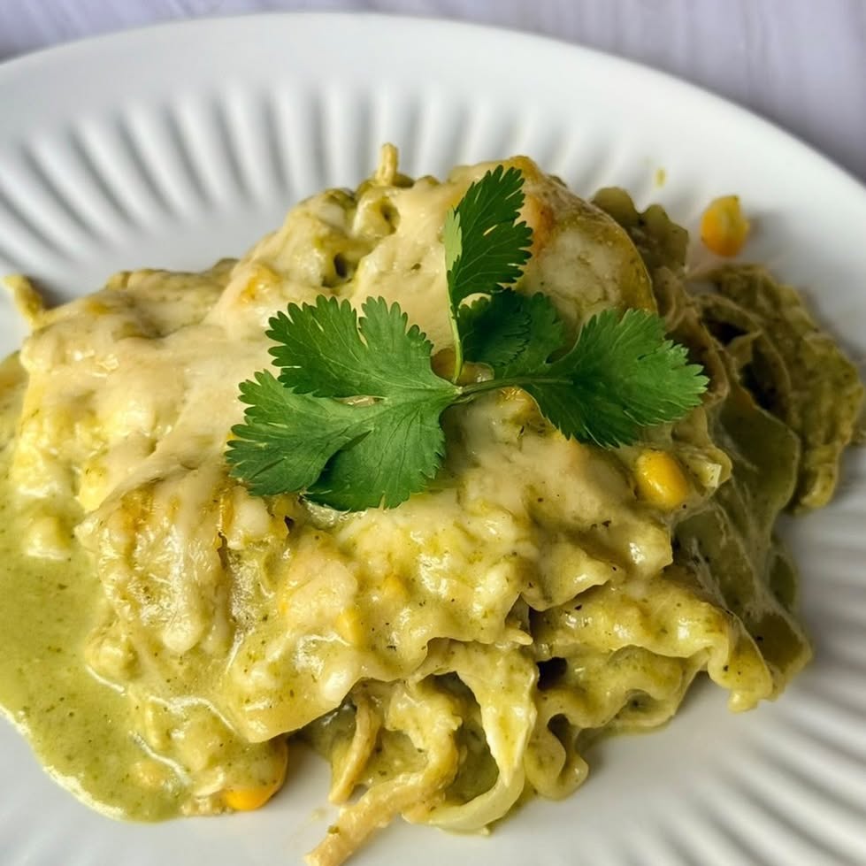 High-Protein Low-Carb Poblano Lasagna