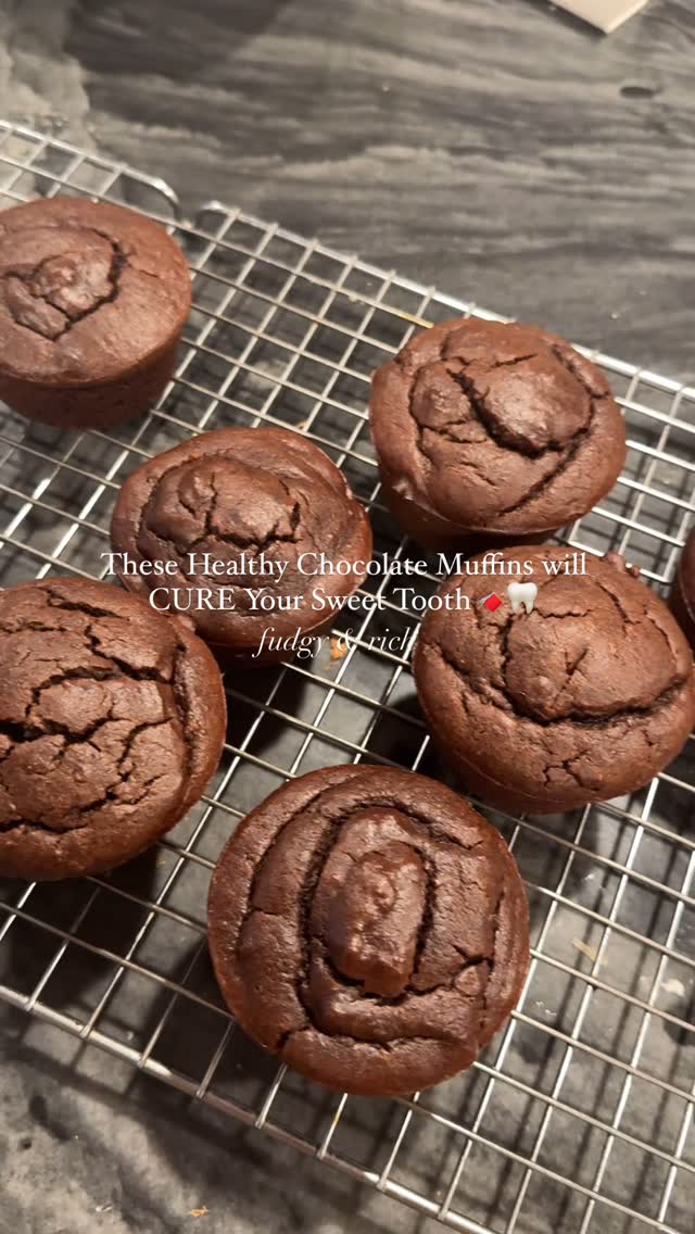 Healthy Chocolate Muffins