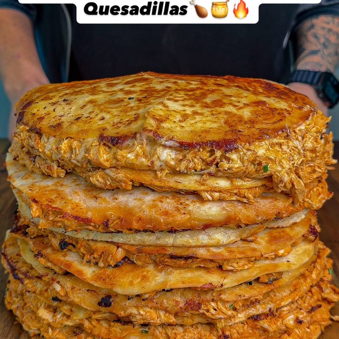 Honey Chipotle Chicken Quesadillas