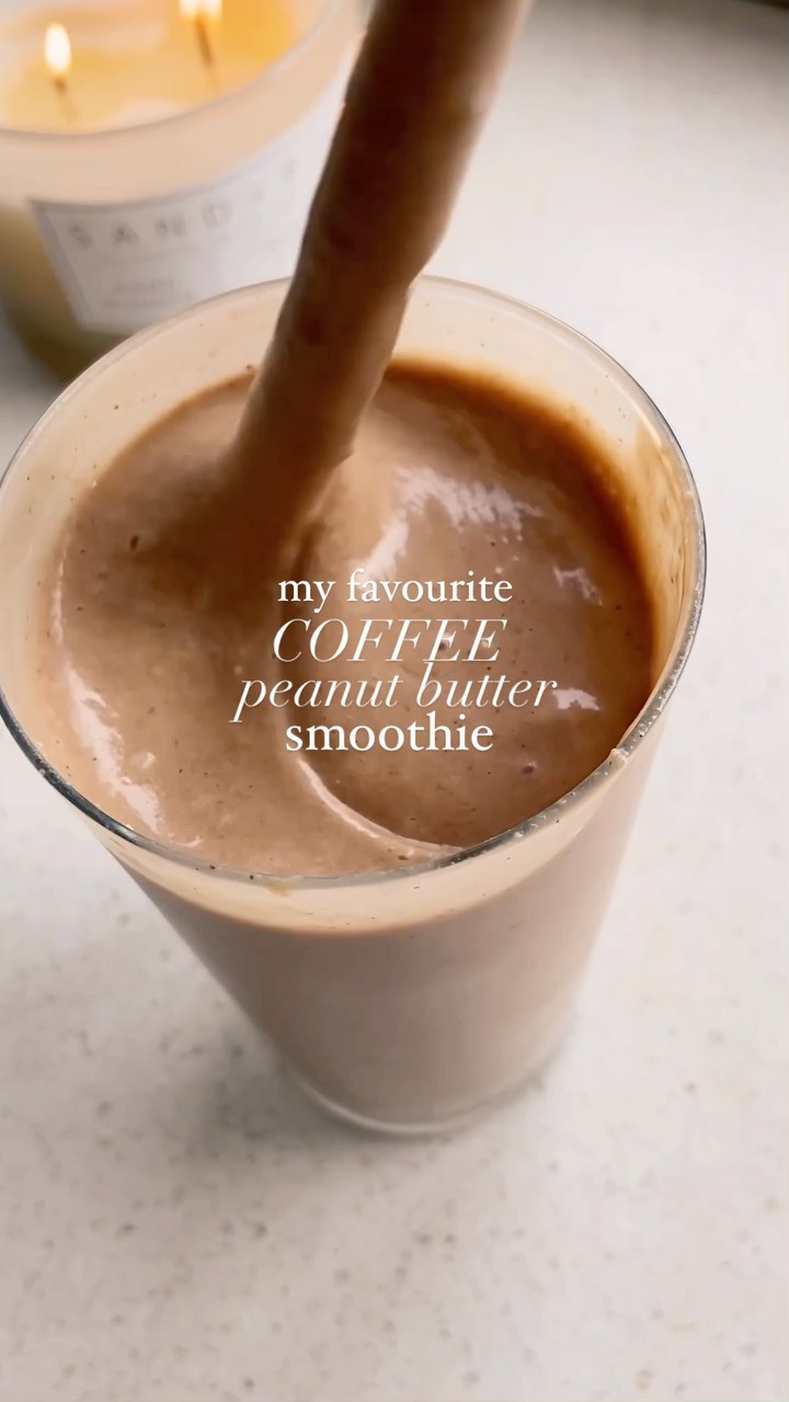Peanut Butter Coffee Smoothie
