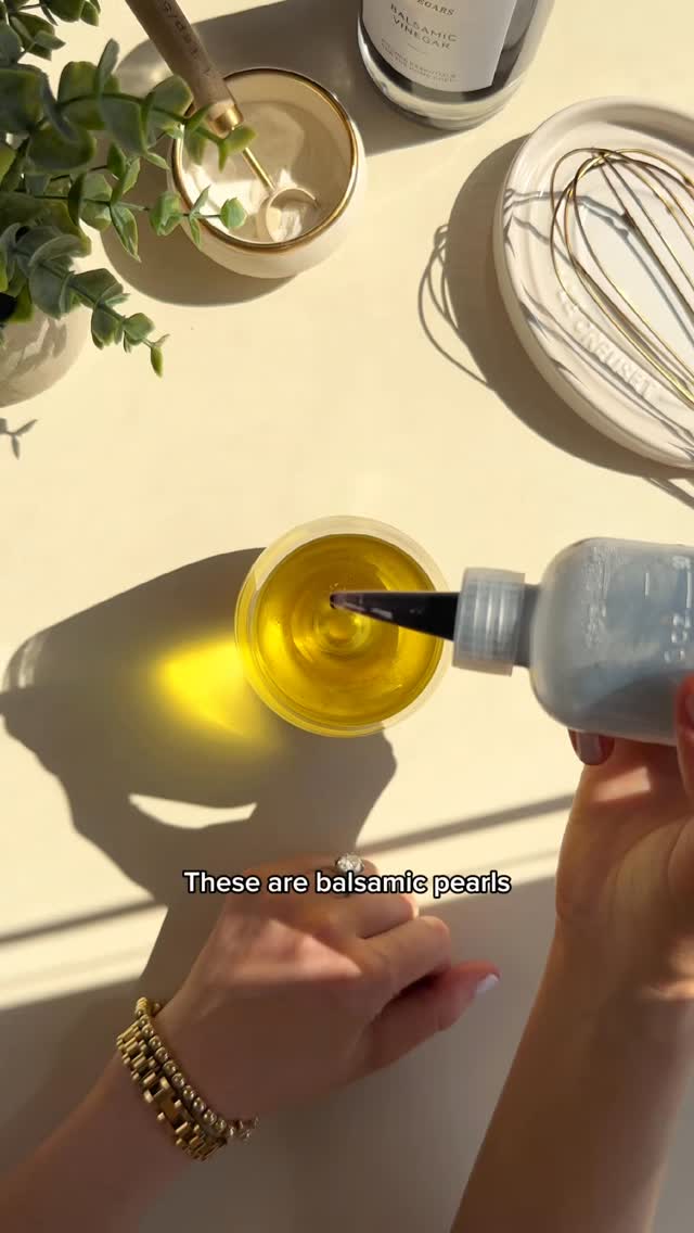 How to Make Balsamic Pearls (Balsamic Caviar)