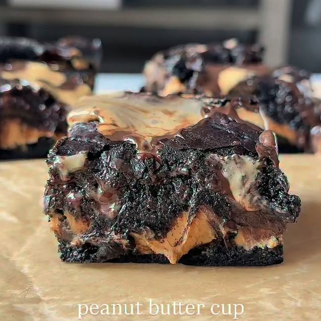 Gluten Free Peanut Butter Brownies