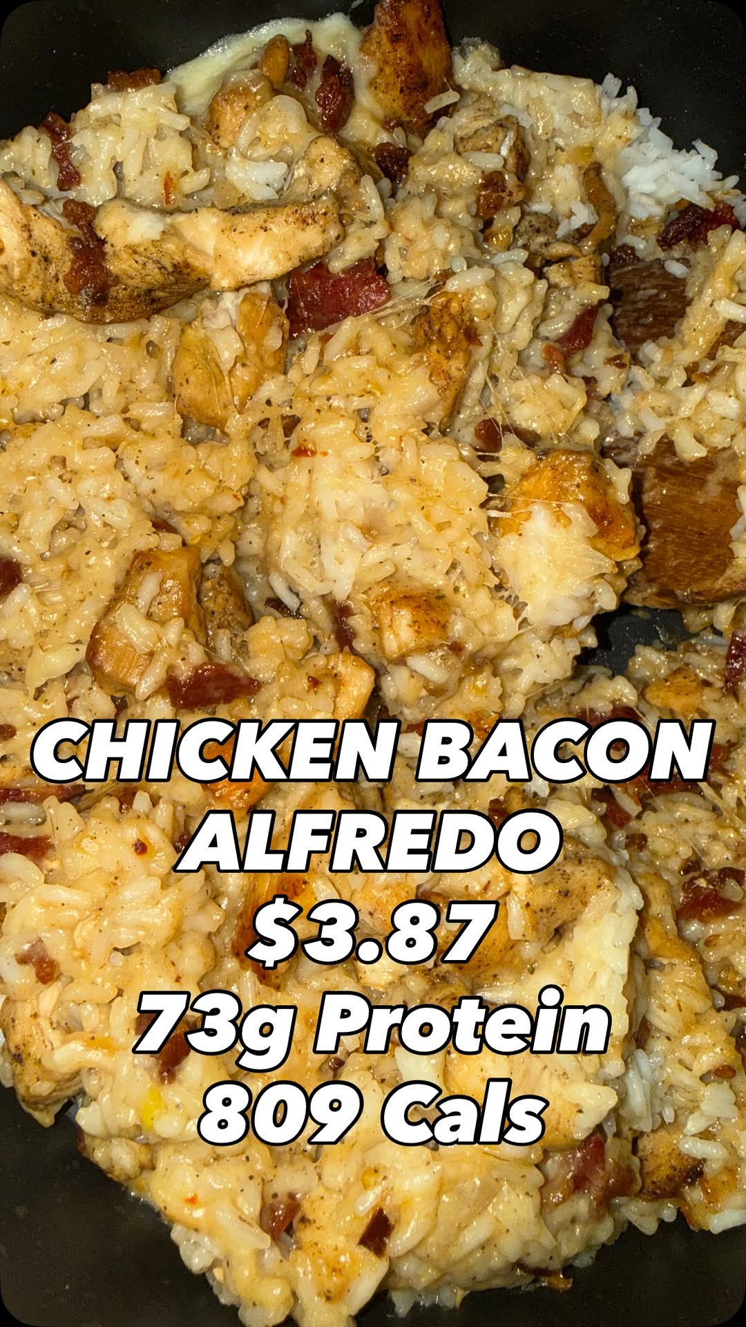 High Protein Chicken and Rice Meal