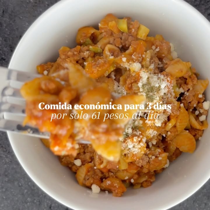 Ground Beef Picadillo with Pasta