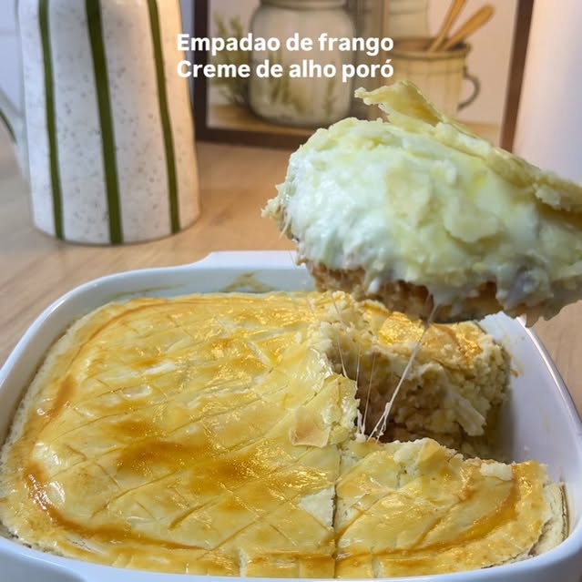Chicken Pot Pie with Leek Cream