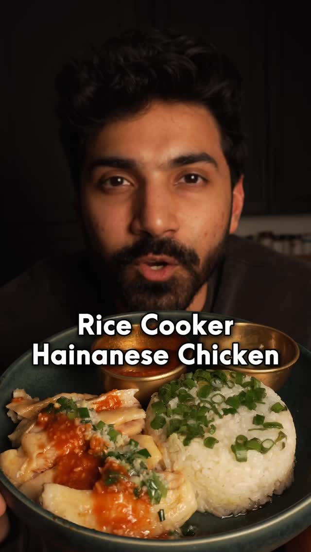 Rice Cooker Hainanese Chicken