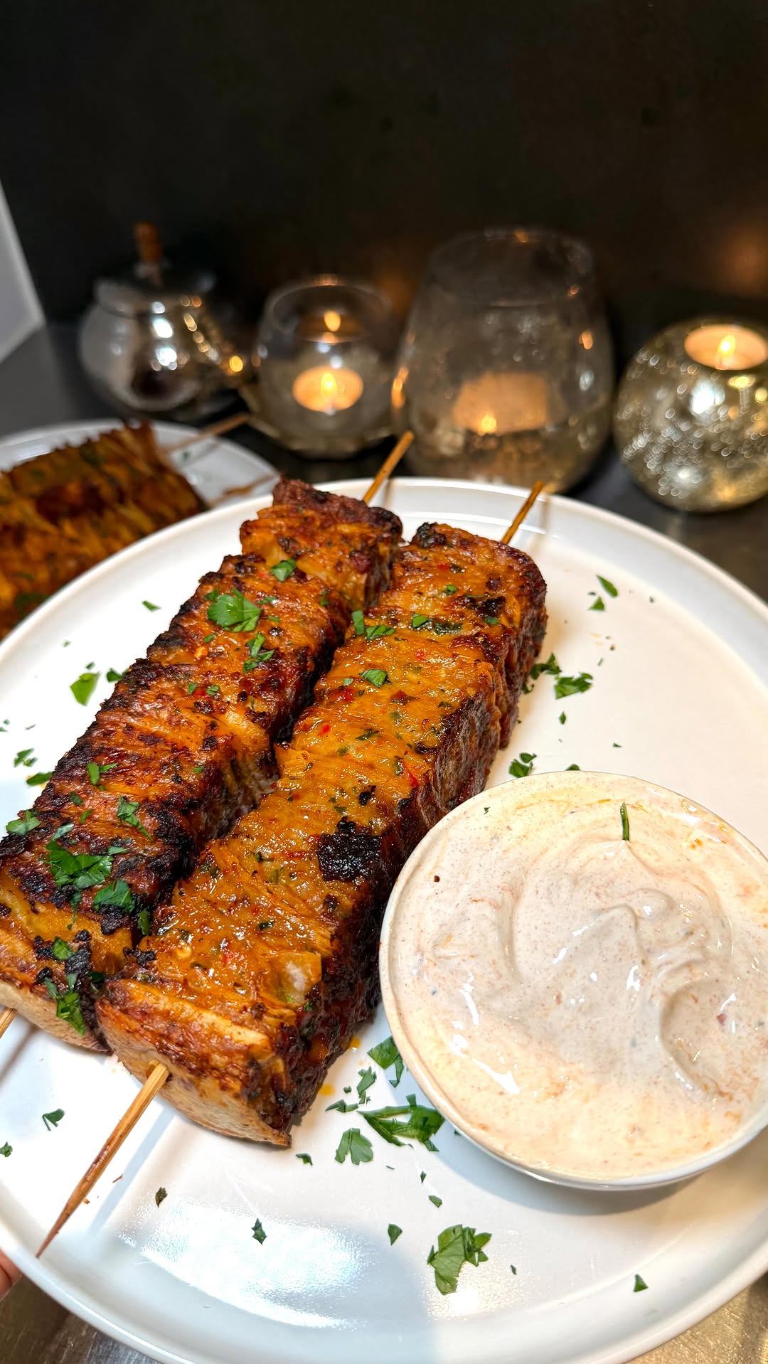 Tortilla Kebab Skewers