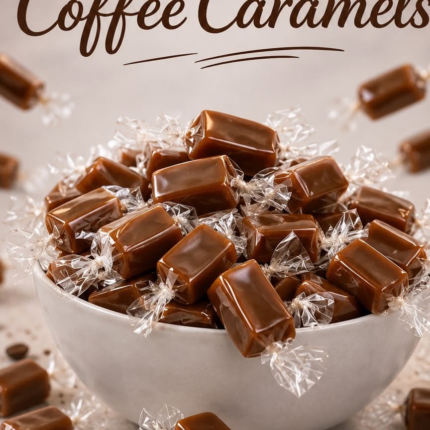 Coffee Chewy Caramels