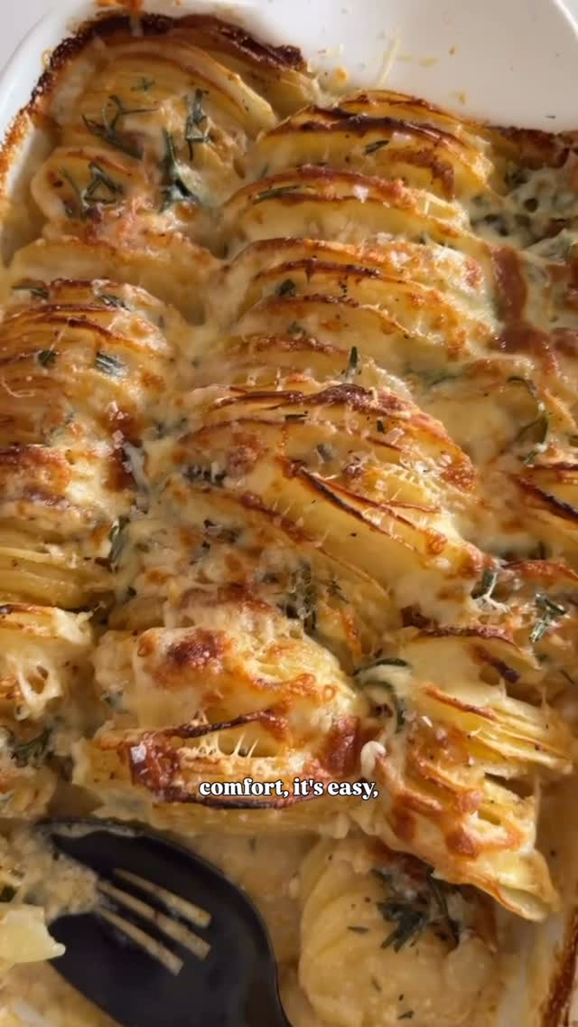 Creamy Carisma Potato Gratin
