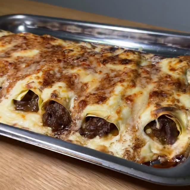 Iberian Cheek Cannelloni