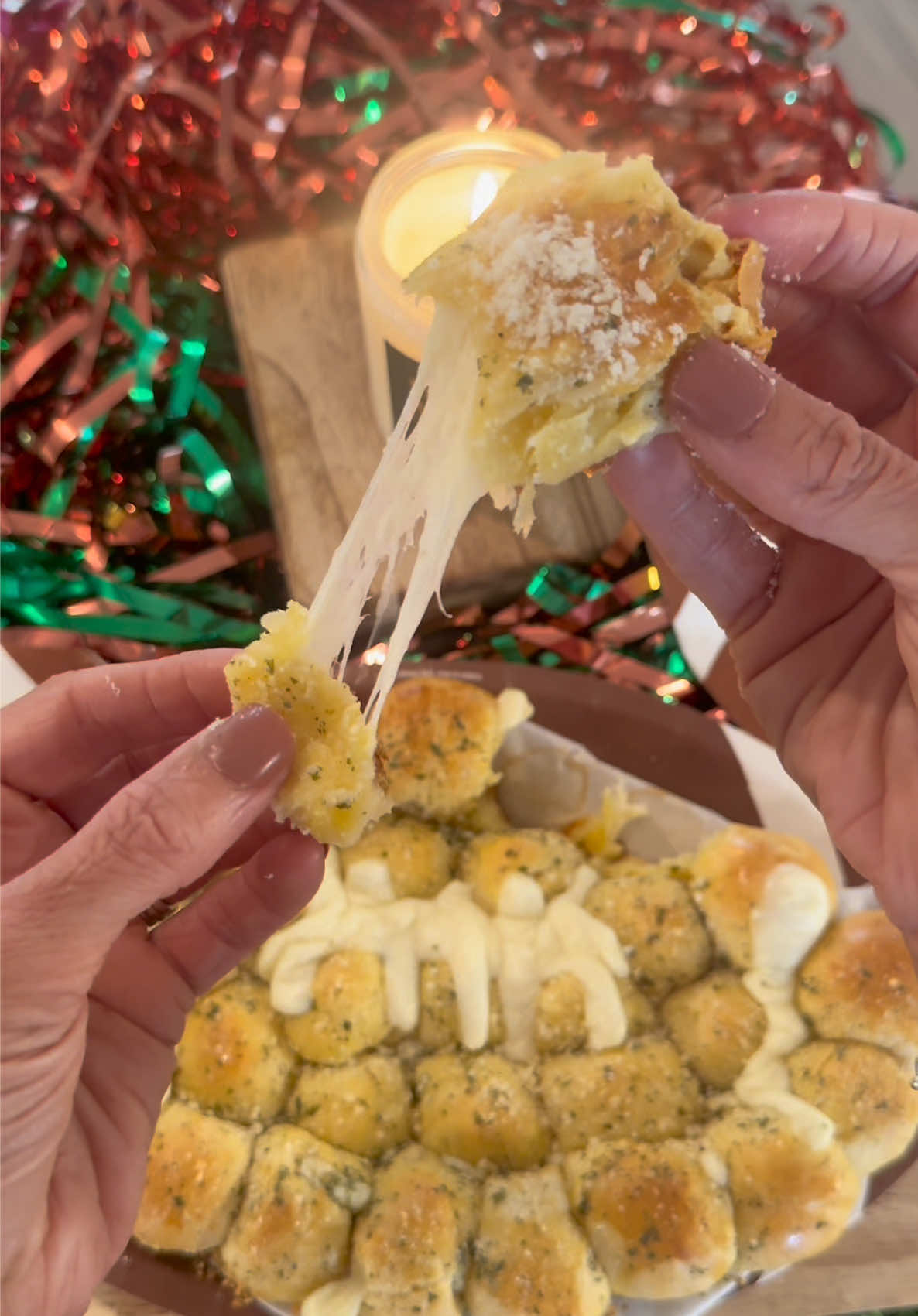 Cheesy Garlic Parmesan Football Bites
