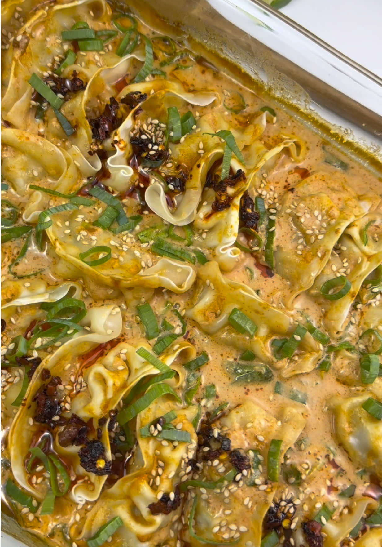 One-Pan Dumpling Bake