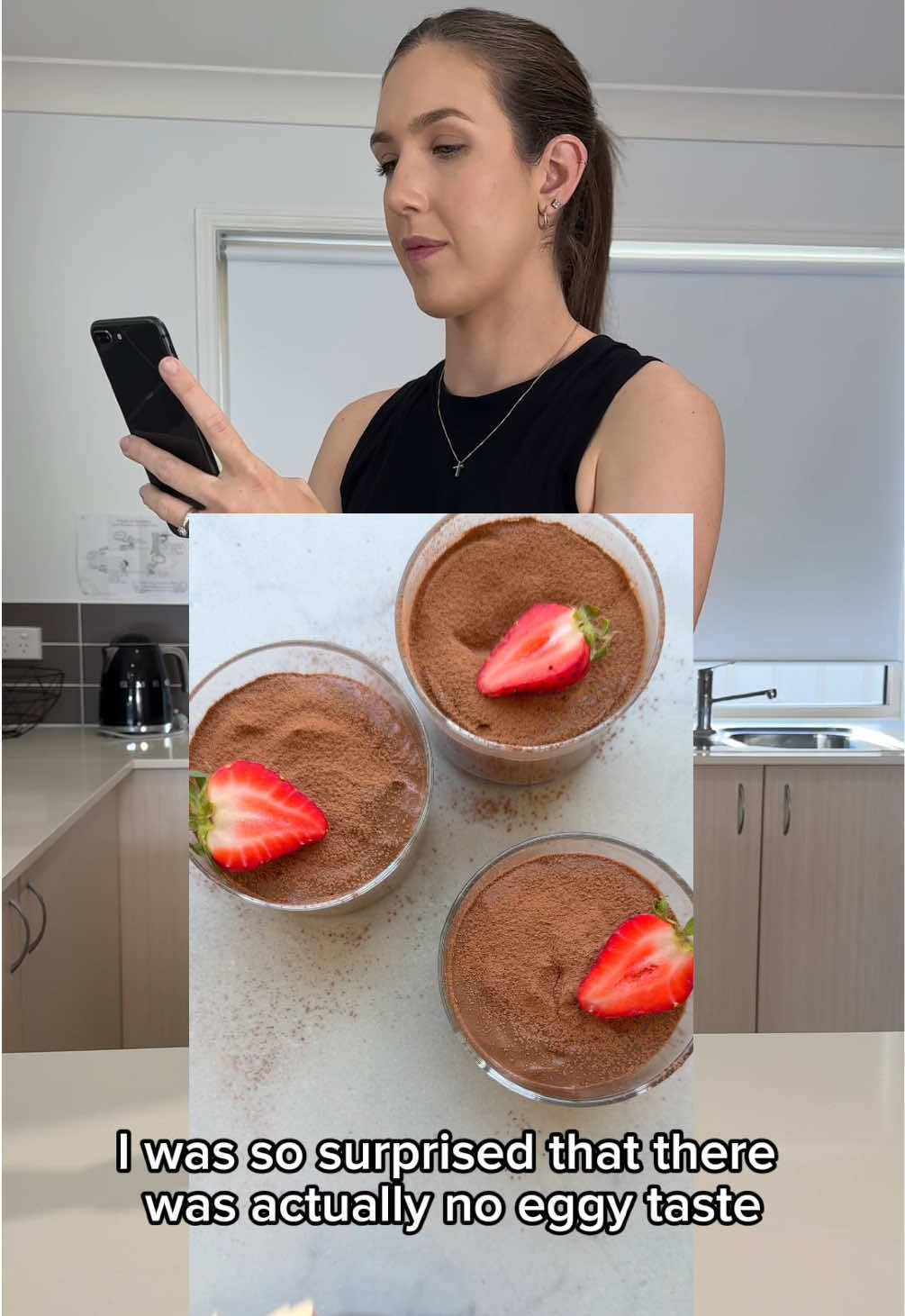 Boiled Egg Chocolate Pudding