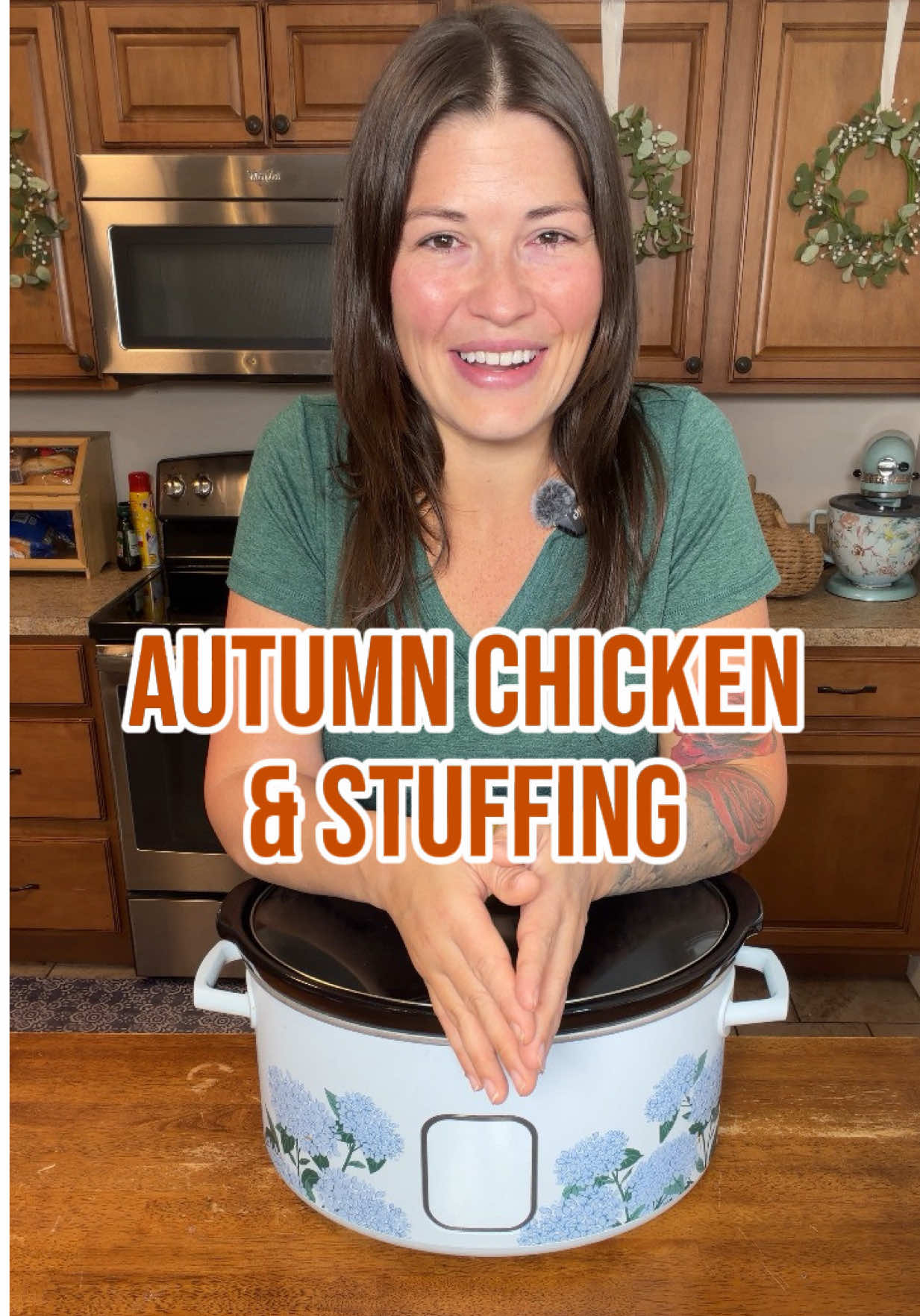 Crockpot Autumn Chicken & Stuffing