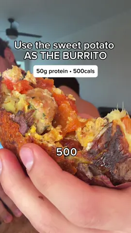 Chicken Sausage Breakfast Burrito