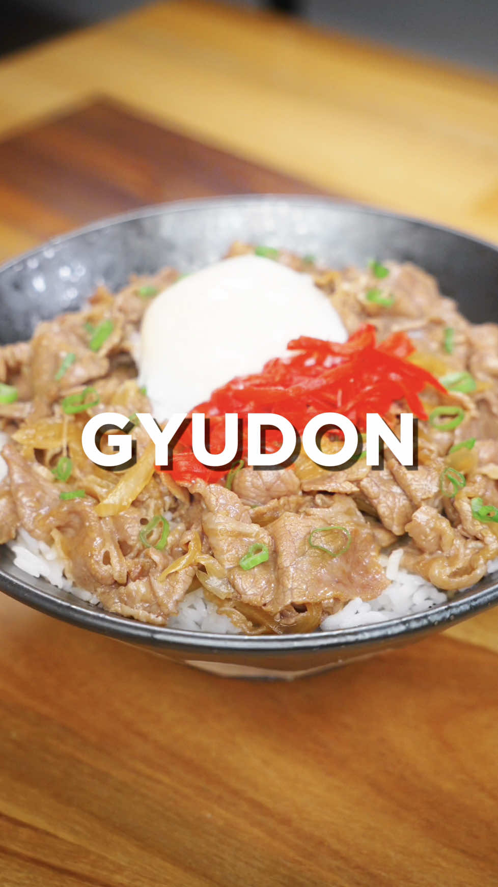 Gyudon Japanese Beef Bowl