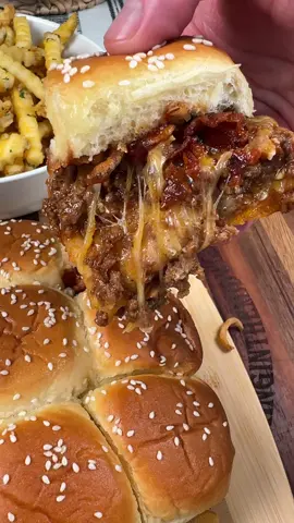 BBQ Cheeseburger Sliders