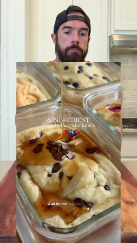 6-Ingredient Protein Pancake Bowl