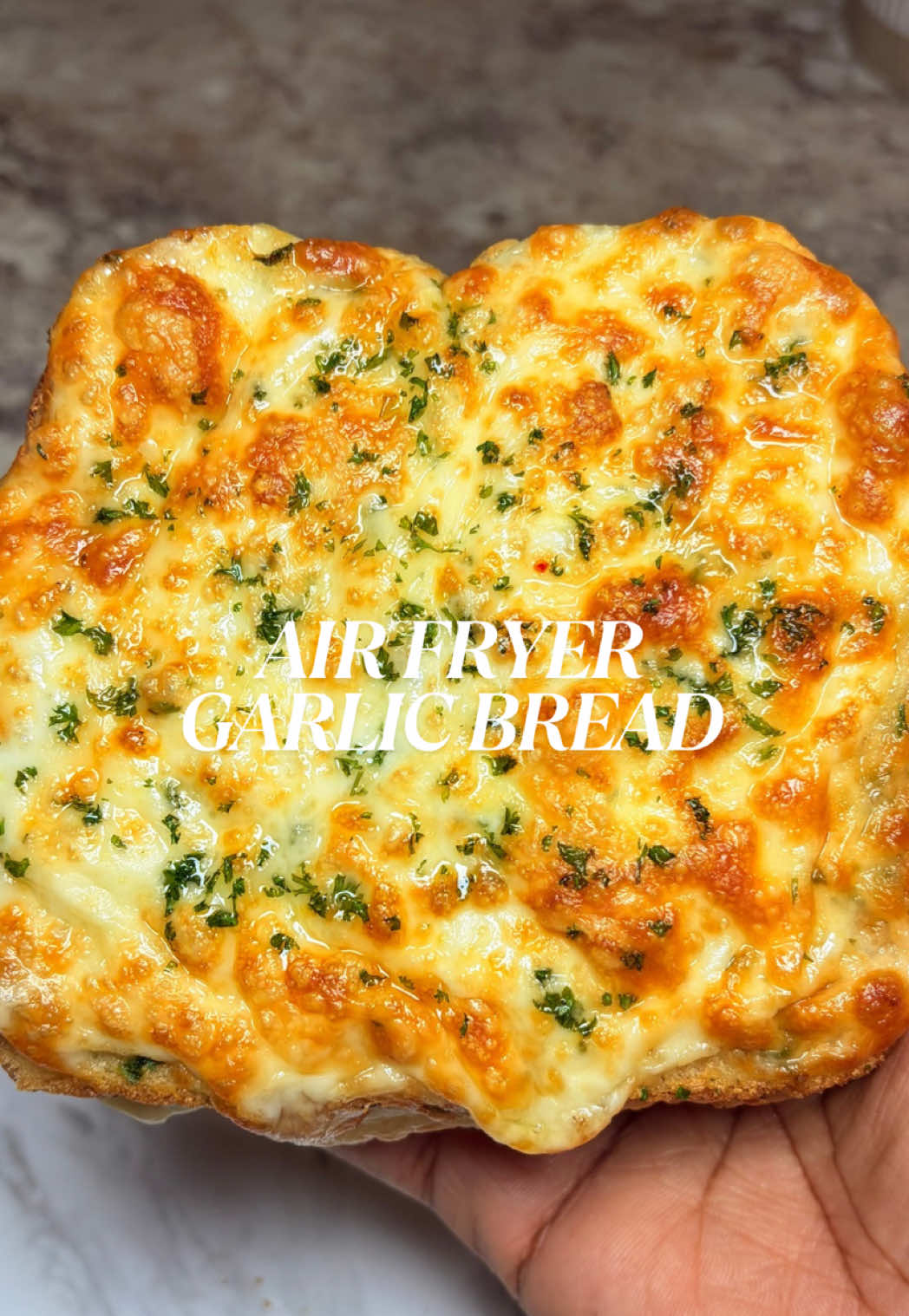 Air Fryer Garlic Bread
