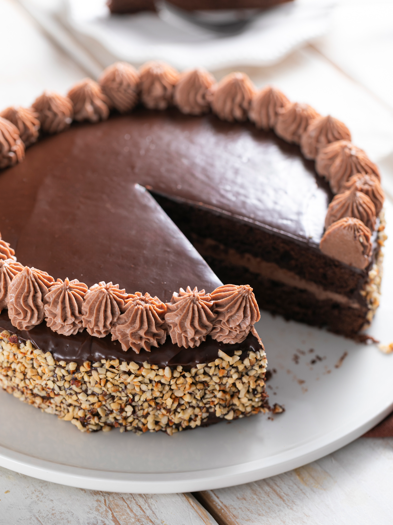 Hazelnut and Chocolate Cake