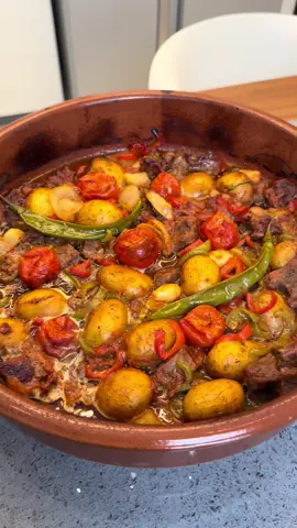 Beef and Vegetables Clay Pot