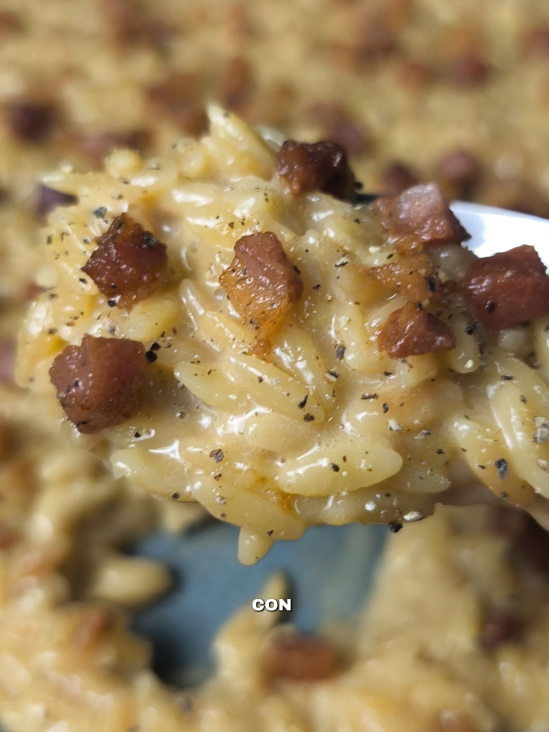 Faux Risotto Carbonara