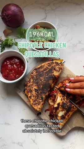 Chipotle Chicken Quesadillas