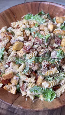 Chicken Caesar Pasta Salad